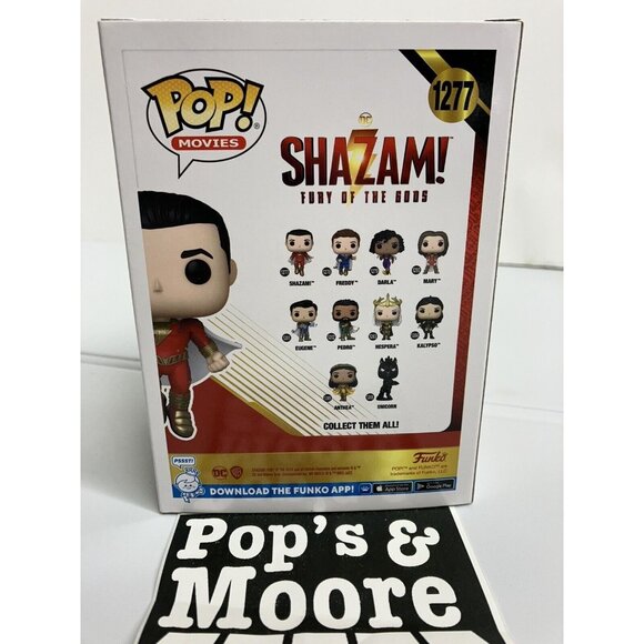 Funko Pop! DC: Shazam! 1277 Glow In The Dark Chase Vinyl Figure With Protector - Picture 4 of 11